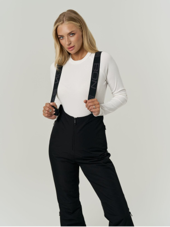 Брюки горнолыжные женские оттенок Черный